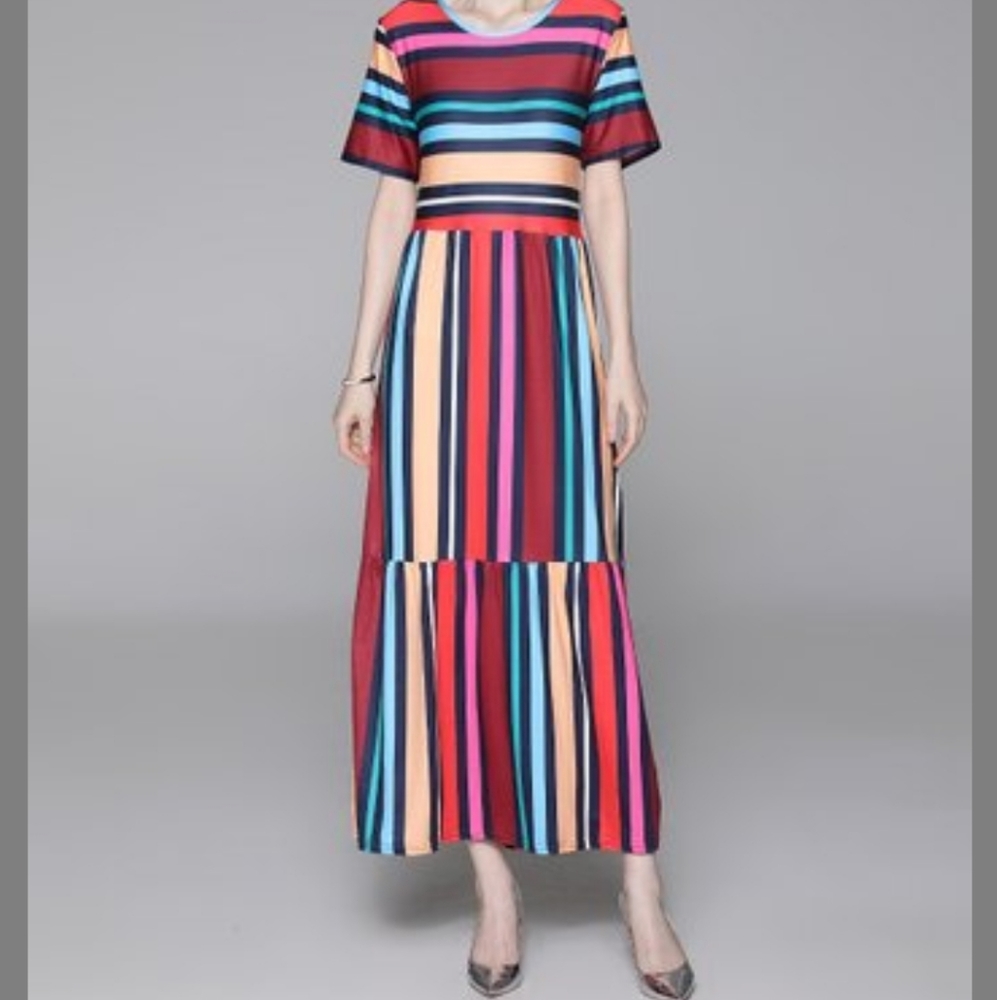 🍭🌈 Rainbow Dress